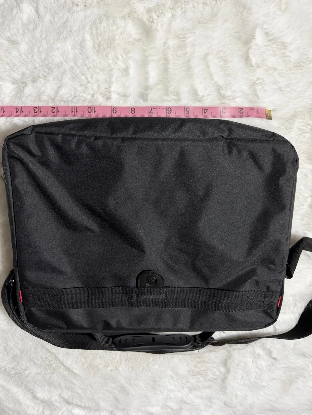 SwissGear Black Laptop Briefcase with Shoulder Strap